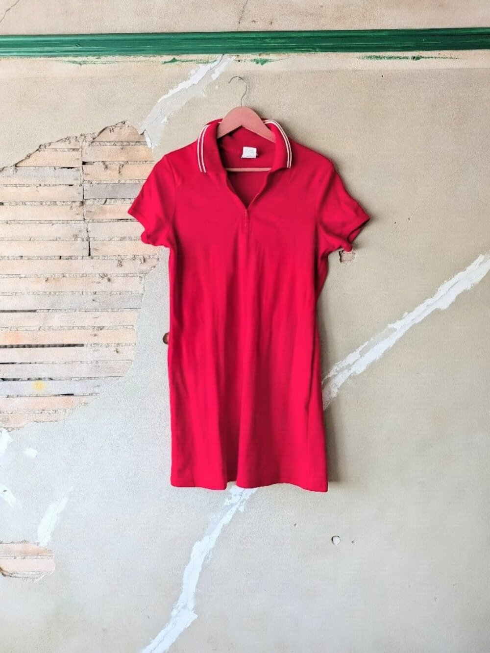 Vintage Red Polo Dress